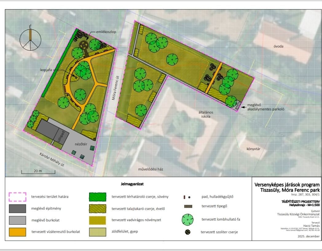 Szintet lép a kikapcsolódás, megújul a település közösségi parkja