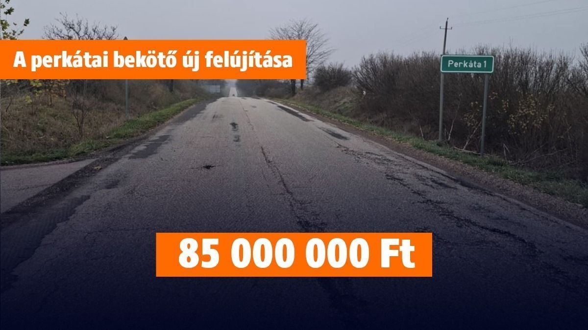 Rég várt felújítás veszi kezdetét a Fejér megyei településen