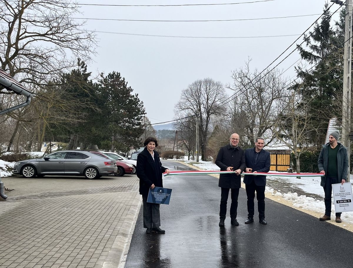 Új út és fény a horgásztónál: így változik meg Hegyesd élete a friss fejlesztésekkel