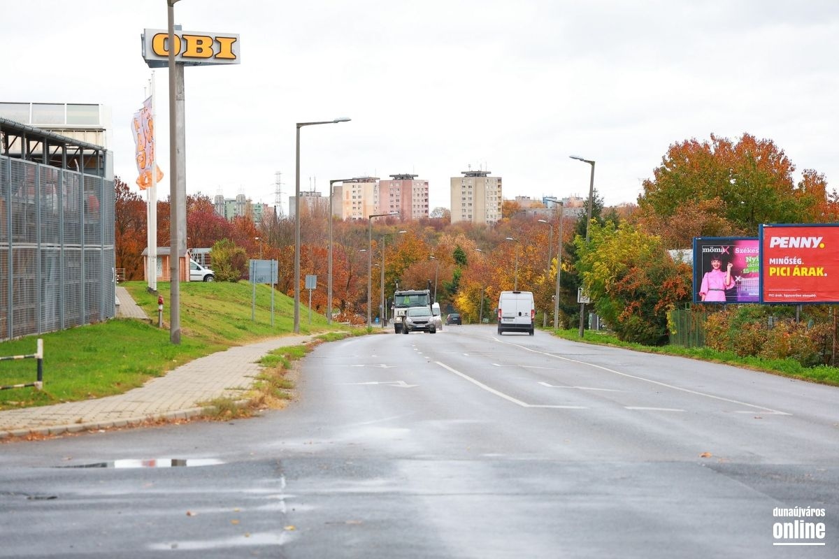 Újabb szakaszon újulhat meg az Aranyvölgyi út Dunaújvároson